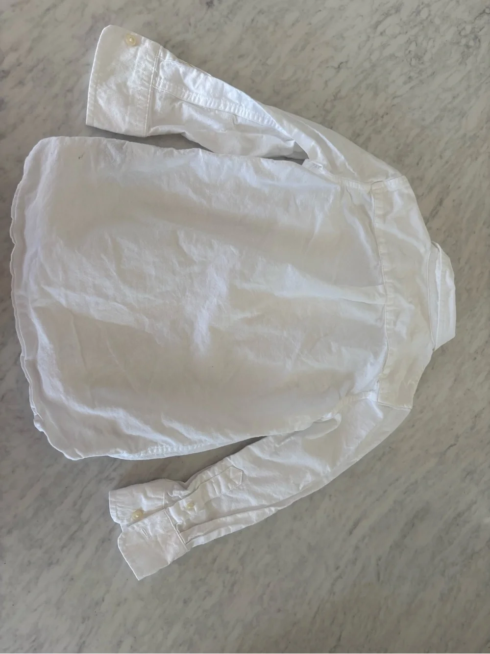 Gap Classic White Button-Down Oxford Shirt Size XS 4/5
